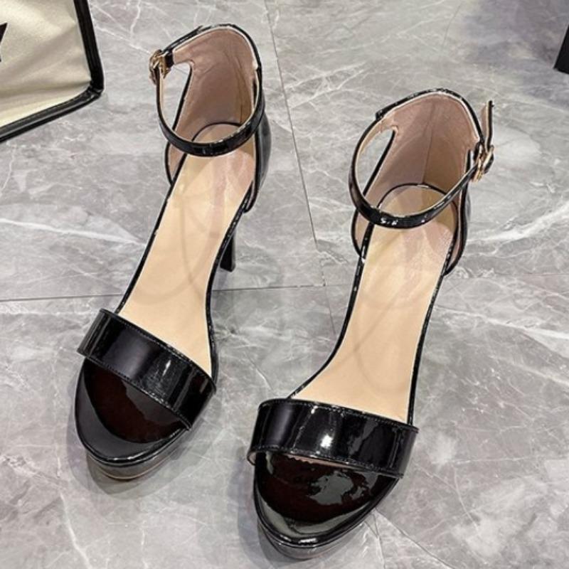 2026 Summer New Simple Women Sandals Fashion Naked Color Waterproof Platform High Heel Sandals Female 9cm Stiletto Party Pumps
