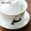 Nanshan Mr. Hand-Painted Ceramic Panda Gongfu Gaiwan Tea Set