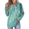 Women's Fashion Women's Lightweight Long Sleeve Pullover With Pockets Preppy Graphic Hoodie