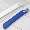 Solid Color Pencil Bag Retro Pencil Case Pen Bag Pen Case PU Leather Pencil Organisers Pencil Pouch for Ballpoint Pen