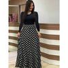 JPNTKY Fashion Summer Spring O-Neck Casual Dresses