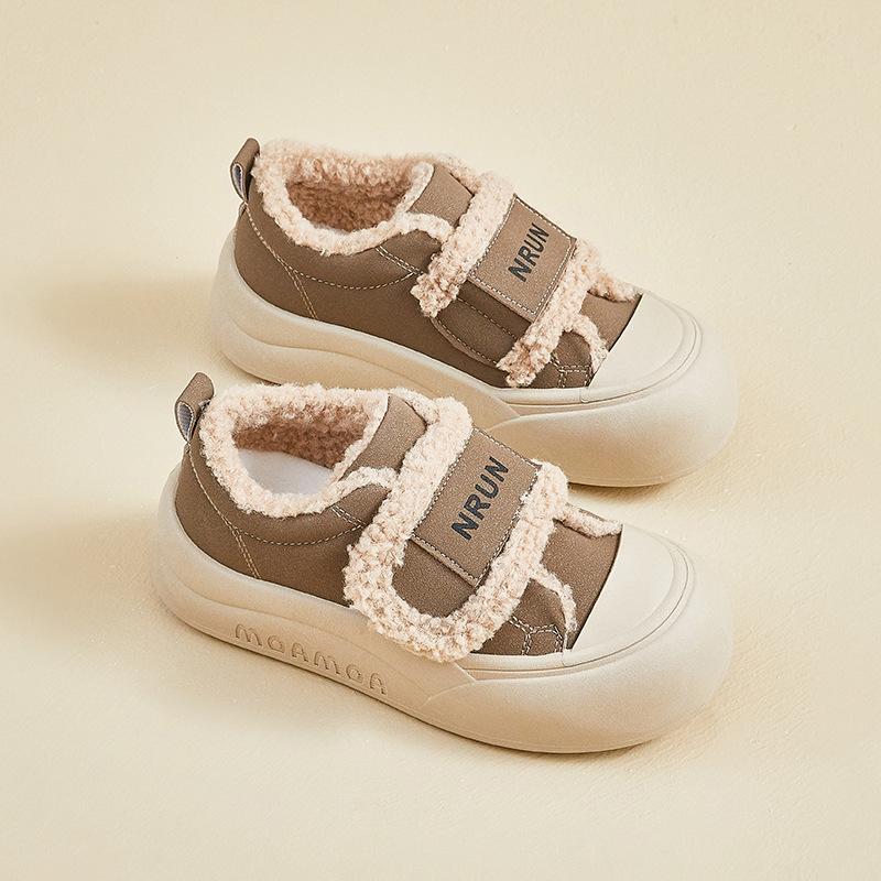 Зимний бархат новый инс студентки платформа увеличение высоты спортивная доска обувь повседневная NK 35