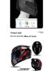 Certified All-Season Bluetooth Winter Motorcycle Helmet, Full Face