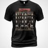 Baumwoll-T-Shirt Led Zeppelin Physical Graffiti Album-T-Shirt Robert Plant Jimmy Page Unisex-T-Shirt