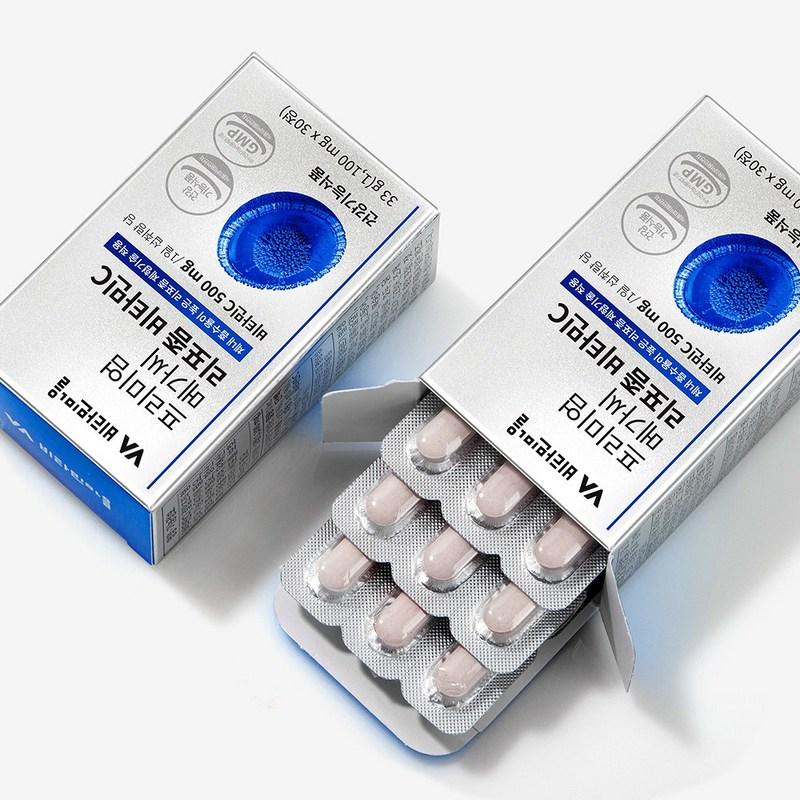 Vitamin Village Premium Mega C Liposomales Vitamin C, 30 Tabletten, 6 Einheiten