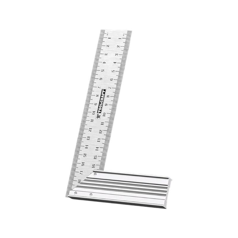 Aluminum Square Tool Right Angles Ruler Precise Marking And Measuring Capability For Professional Carpentry Tasks