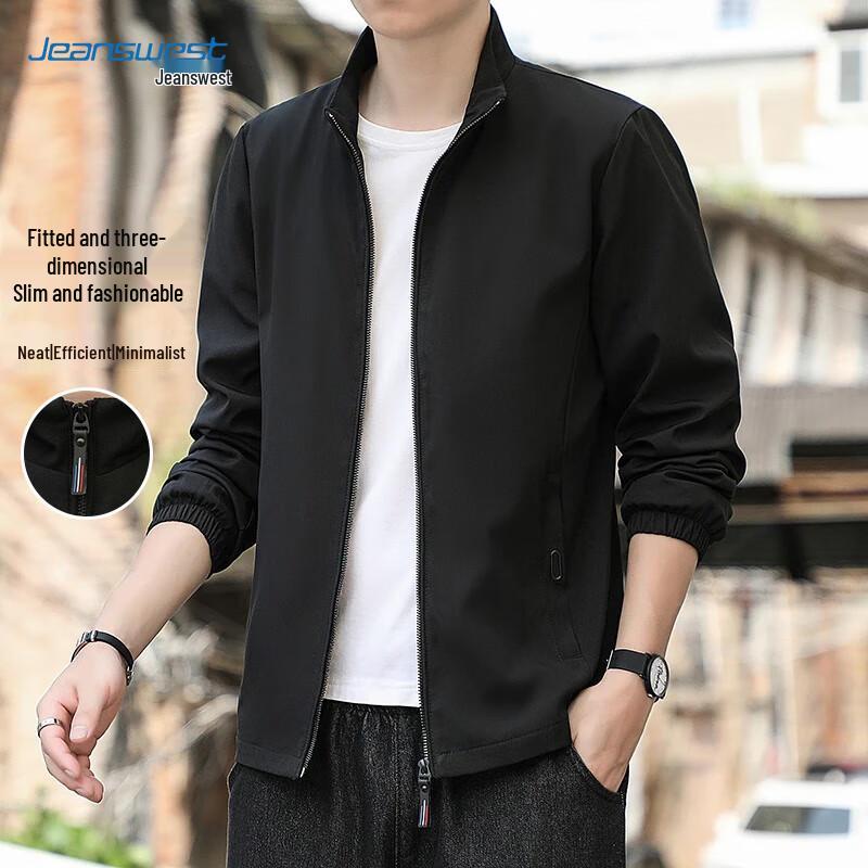Jeanswest Men's Baseball Collar Jacket
