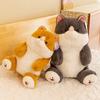 Cat Animal Fat Stuffed Plush Toy Cartoon Orange Gray Doll Children Gift Birthday