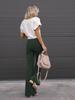 Winter New Solid Velvet Casual Fashion Personality Women's Pants Trendy Brand Casual