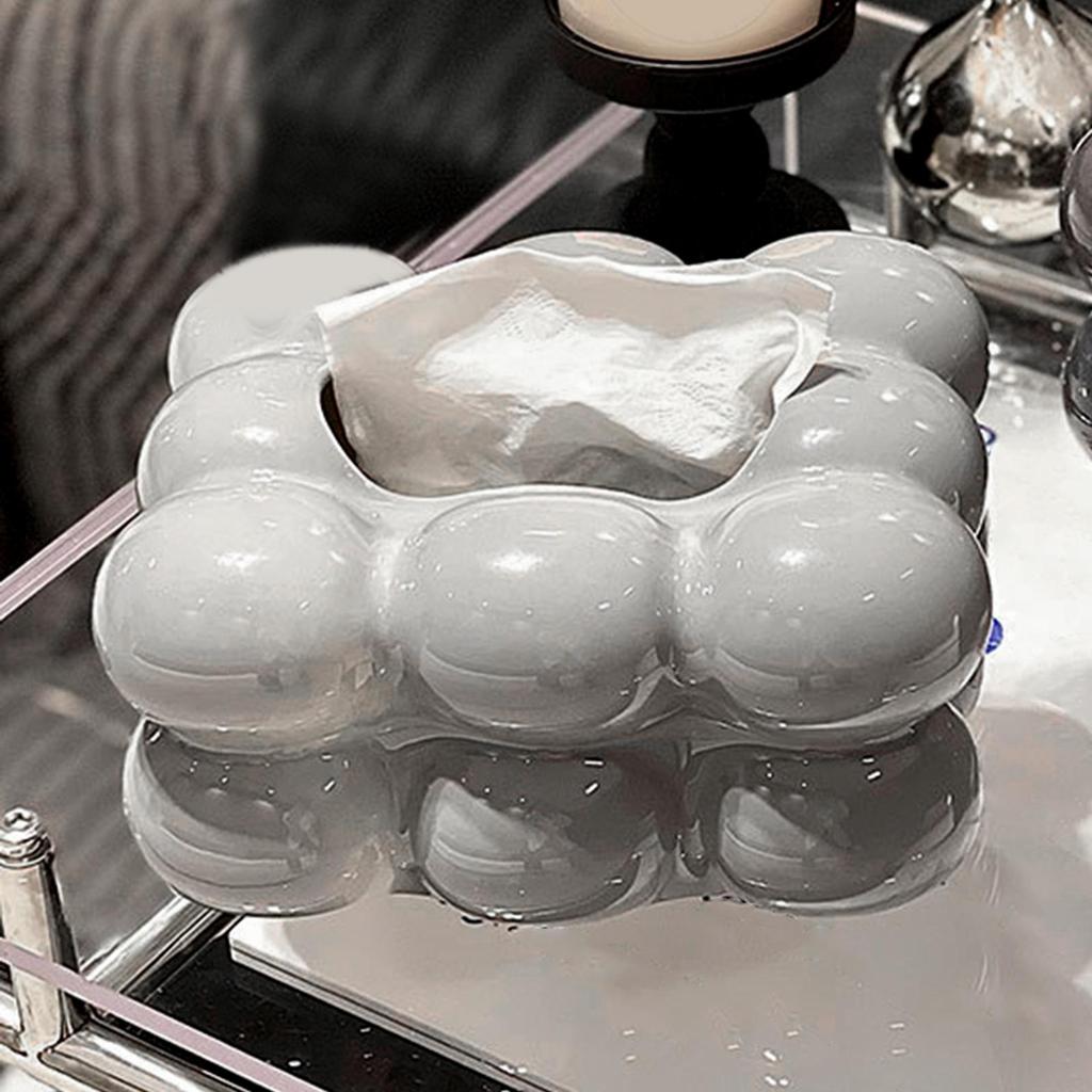 Tissue Box Holder Rectangular Decorative Napkin for Office Decoration