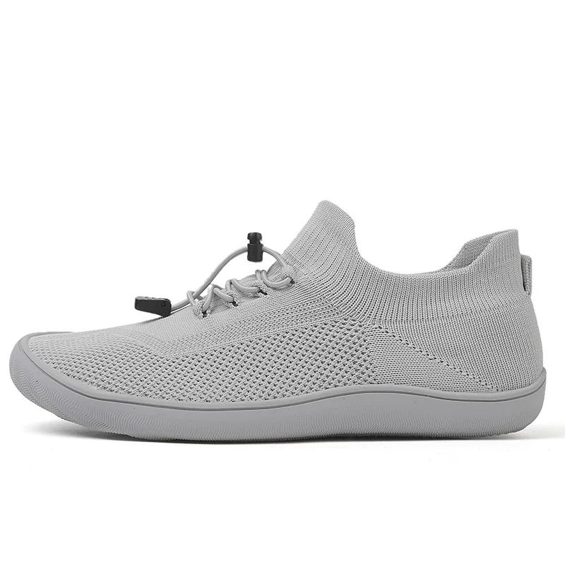 Men Wide Toe Walking Shoes Women Comfortable Barefoot Casual Footwear New Flat Light Weight Sports Zapatillas Couple Size 36-46
