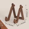 Wooden Kitchen Counter Item Display Rack Multifunctional Plaque Easels Stand Desktop Picture Frame for Home Office Decor