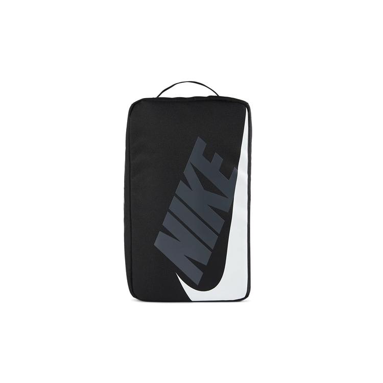 New Nike Polyester Clutch, Shoe Box, Shoe Bag, Gym Bag, Handbag Regular Unisex Black CW9266-010