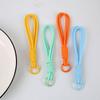 Colorful Braided Phone Keychain Pendant: Anti-Lost Lanyard Accessory