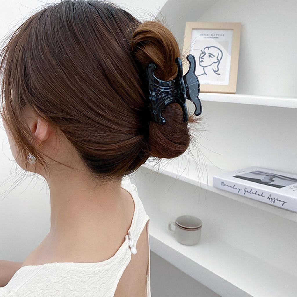 Cheap Butterfly Hair Clip Women Girls Small Nonslip Butterfly Jaw Clips