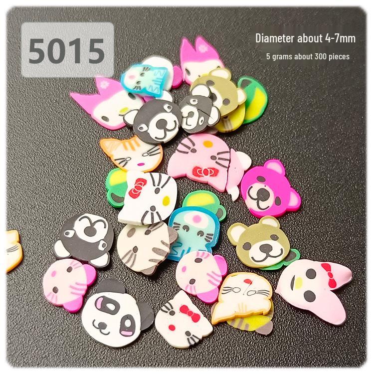 Yaleduo DIY Fruit Polymer Clay Slices for Slime, Crafts, and Nail Art Decor