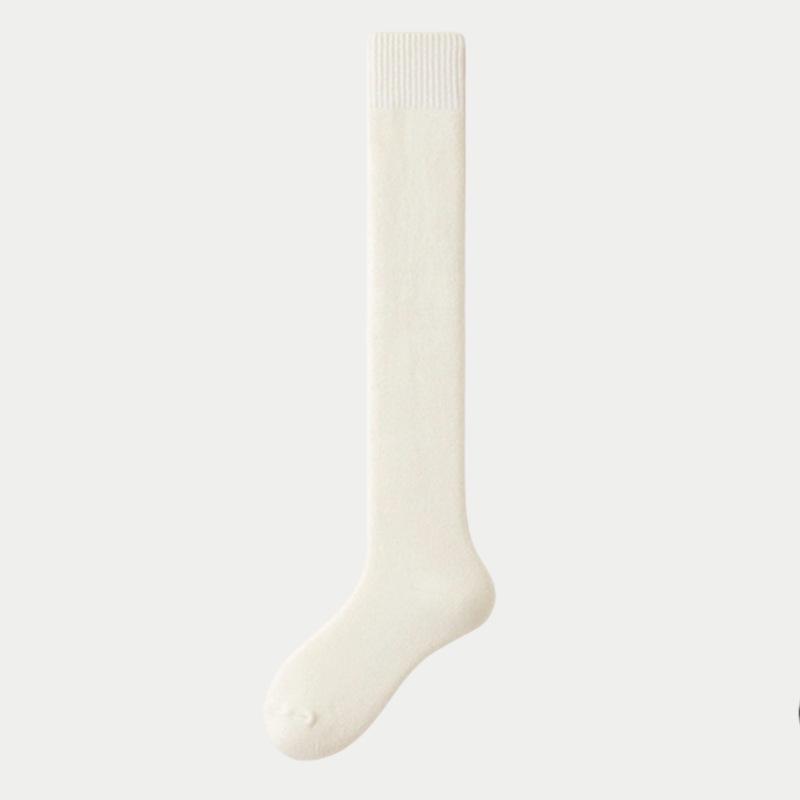 Women's Thigh High Anti-Pilling Terry Socks - Warm, Winter Micro-Pressure Over-the-Knee Style