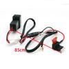 1PC Car Phone Charger USB QC3.0 Charger Dual Interface Socket Plug Used For Isuzu 700P KV100 KV600 Accessories