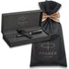 PARKER Parker Ballpoint Pen Sonnet Rack, Black CT, Medium, Oily Brand, Wrapping Bag, Gift Box Inc...