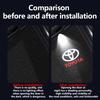 Car LED Door Warning Light Laser Projector Ghost Shadow Light Welcome Logo Lamp For Toyota Corolla RAV4 Camry Yaris C-HR Prius