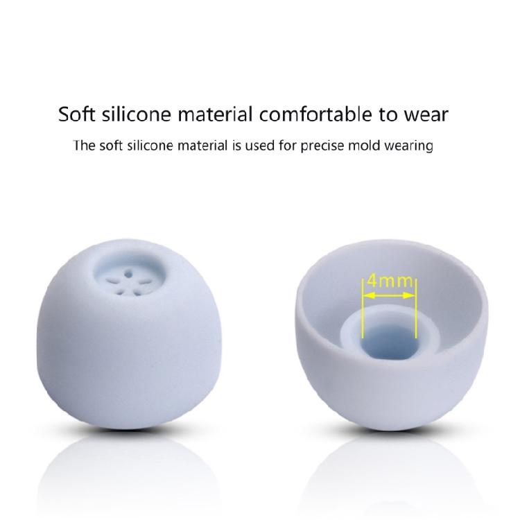 Ear Tips Buds Replaceable Earbud Noise Cancelling Silicone Tips for Buds 4