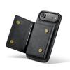 DG.MING M5 Series For iPhone Air Case Detachable Magnetic Leather Phone Cover with Card Slots