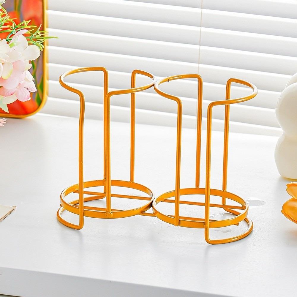 Metal Cup Rack Large Capacity Cup Holder Dispenser Durable Kitchen Paper Cup Holder