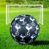 Tottenham Crest Design Printed Size 5 Soccer Ball - Durable, Machine-stitched, Soft and Comfortable, Suitable for Training and Matches Gift