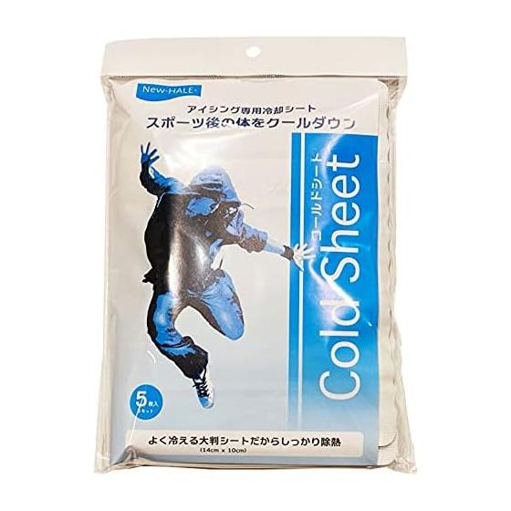 New-HALE Cooling Gel Sheet Cold Sheet 5 Pieces x 3 Bag Set 801053