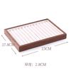 Walnut Jewelry Display Stand Combination Set Jewelry Display Ring Jewelry Look Pallet Necklace Display Model Stand