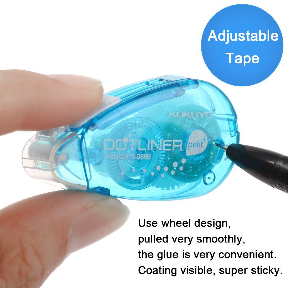 Decor Refillable Office Supplies Glue Tape Dispenser Dots Stick Roller Double Sided Adhesive