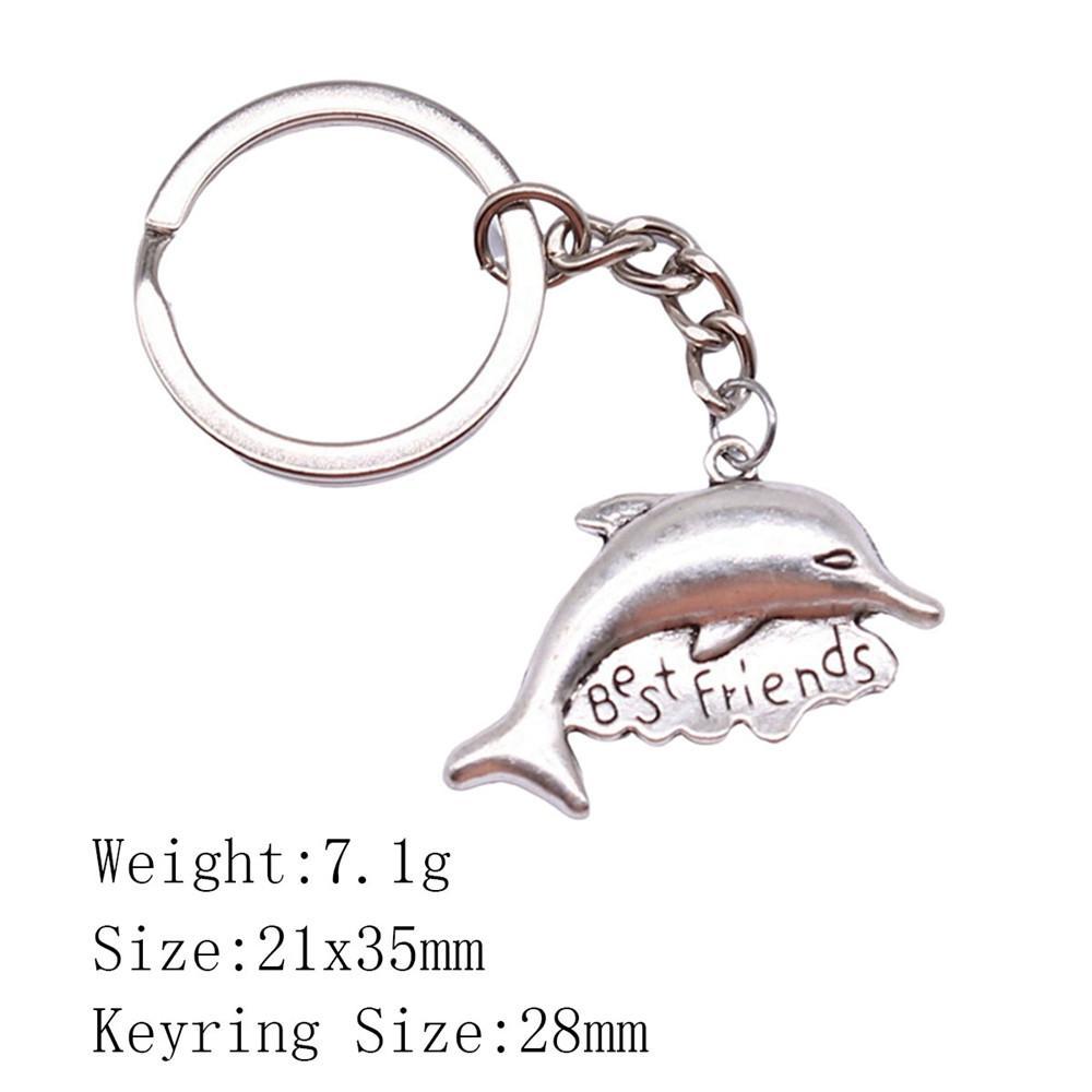 Mother's Day Keychain For Bags Seahorse Octopus Mermaid Key Ring Souvenir Men Chains