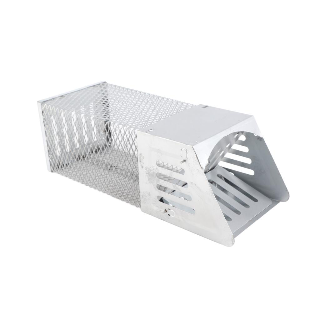 Mice Catch Cage Single Door Auto Door Lock Humane Mouse Trap for Indoor Shopping Mall Restaurant