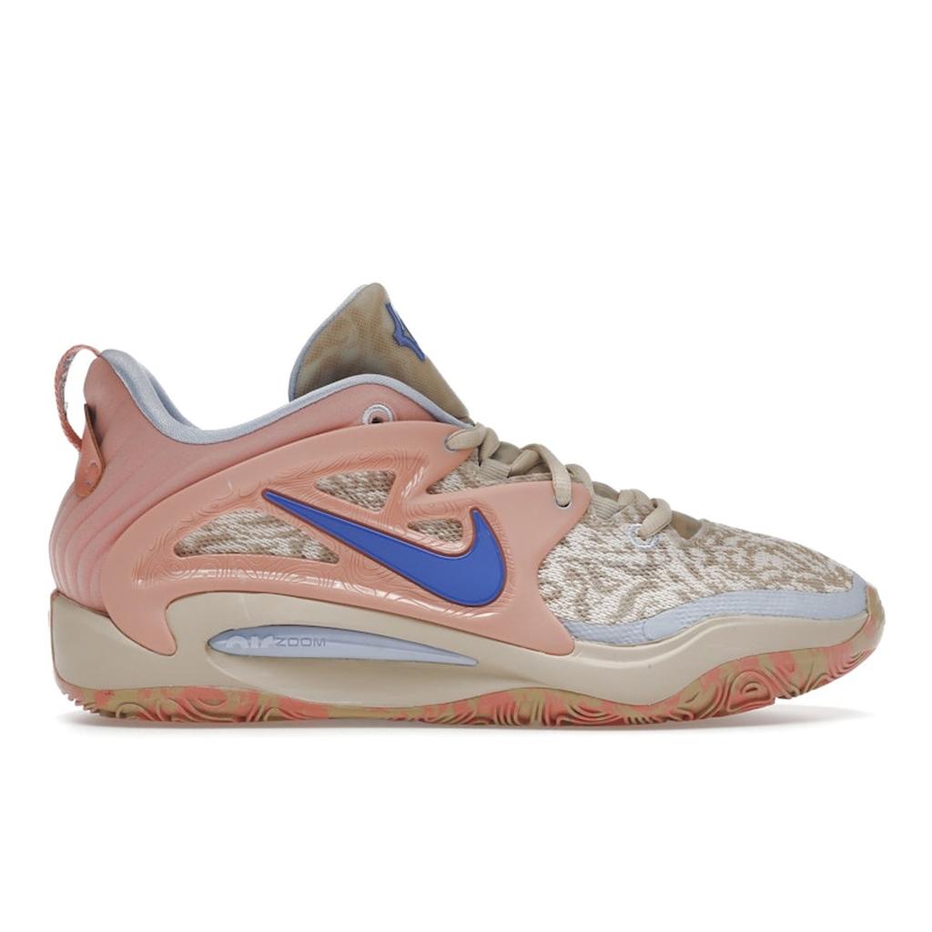 Nike KD 15 The Ground Up Unisex Sneakers Brown Rattan Light-Marine DC1975-200