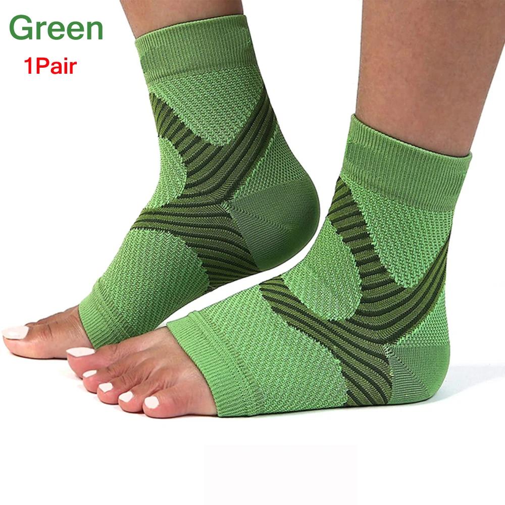 Langlebig und sicher 1 Paar Sport-Knöchelbandage Kompressions-Fasziitis-Socken Ärmel Fuß- und Fußgewölbeunterstützung. Fersenschmerzen Achillessehnenentzündung Linderung