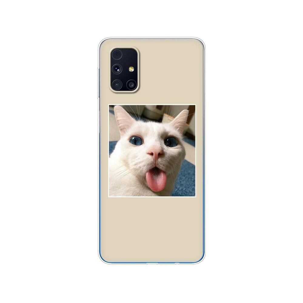 Für Samsung M31s Hülle 6.5 Tpu Weiches Silikon Rückseite Handyhülle Für Galaxy M31S M 31S m317f m317 Funda Winter Schnee Weihnachten