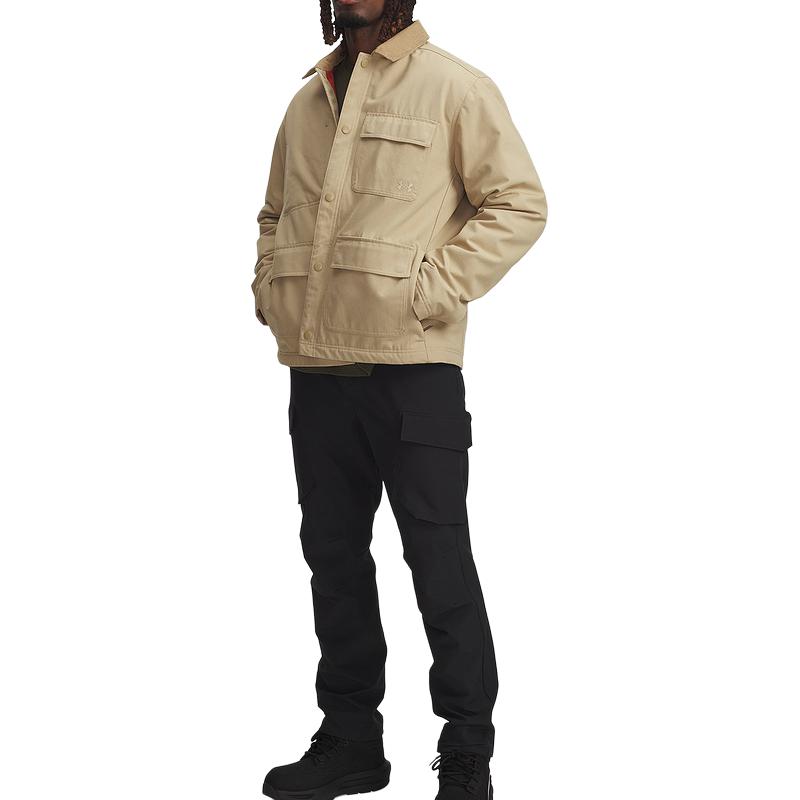 Under Armour Polo Button Logo Solid Jacket Men jackets 6000882-234