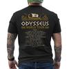 Odyssey Homer Dark Academia Odisseo Tour Mondiale SULLA SCHIENA T-Shirt