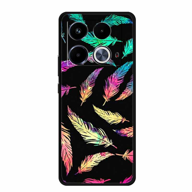 Für Infinix Note 40 Pro Hülle 4G 5G Mode Weiches Silikon TPU Rückseite Für Infinix Note 40 4G Handyhülle Coque Note40 Pro 5G