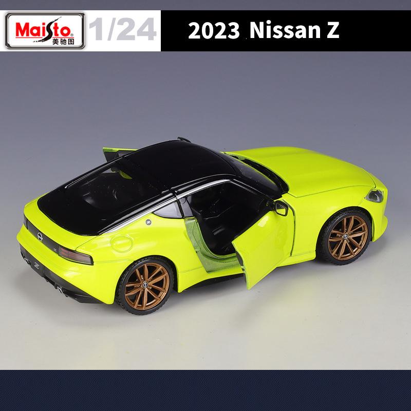 Maisto 1:24 Nissan Z 2023 Alloy Car Diecasts & Toy Vehicles Car Model Miniature Scale Model Car Toy For Children