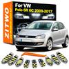 ZITWO 13Pcs For VW Volkswagen Polo MK5 6R 6C 2009 2010 - 2013 2014 2015 2016 2017 LED Interior Light Trunk Courtesy Bulb Kit Dome Lights 6