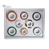 Non-slip Beading Board Bead Design DIY Jewelry Making Tray Flocked Organizer Tool for Necklace And Bracelet Beads Sorting Stringing Multi-groove
