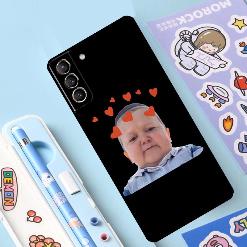 Vtipný kryt Hasbulla pro Samsung Galaxy S23 S22 S20 S21 Ultra S8 S9 S10 Note10 Plus Note20 Ultra S20 FE