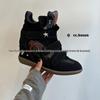 Simedeng FASTTRACK Genuine Leather Wedge Sneakers - Color Block Women's Casual Sports Style