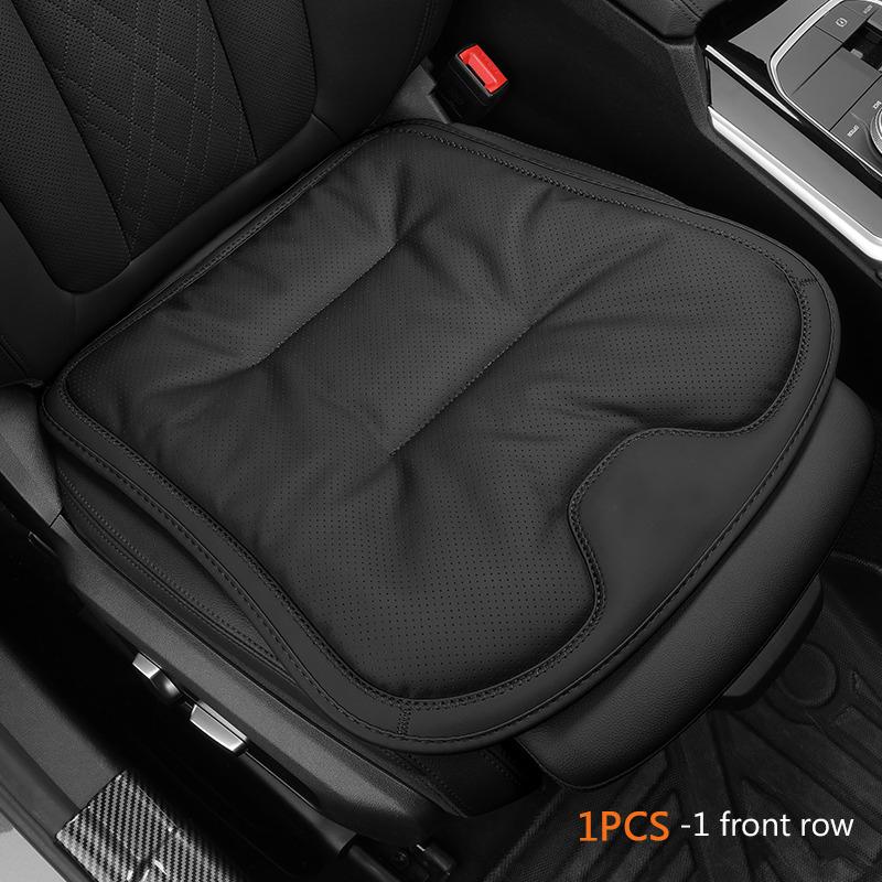 NAPPA Leather Car Seat Cushion For Driving ,For Tesla Model 3 Model Y L Model X Non-Slip Bottom Protector Breathable Covers