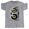New T Shirt Black Tops For Unisex Dj Tjesto Retro Tape Awsome Mix Trance Old School Rave Unisex Bigger Size Summer T Shirts