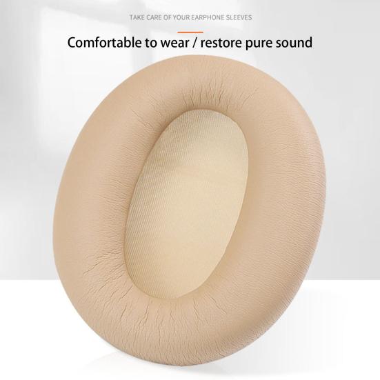 1 Stk. Kopfhörer Weiche Schnell Rückfedernde Abdeckung Schmutzabweisendes Kunstleder Ergonomie Kopfhörer Kissen