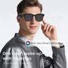 New AI Smart Glasses AI Translation 500W HD Camera 4K Shooting Image Bluetooth Call Recording Wireless Music Multifunctional Smart Sunglasses Unisex