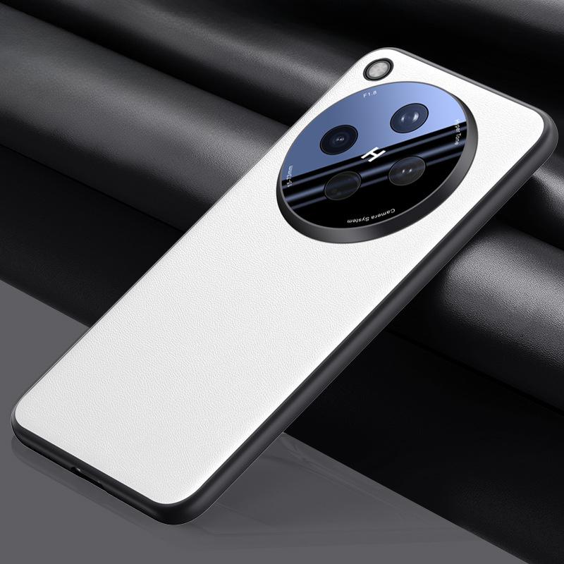 

Suitable for Oppofindx8s Phone Case, X8ultra Lens Full Package Shockproof Shell, Men s Plain Leather Case OPPO FindX8S