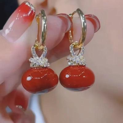 2024 Stylish and Luxurious High-End Beaded Earrings – Korean Inspired